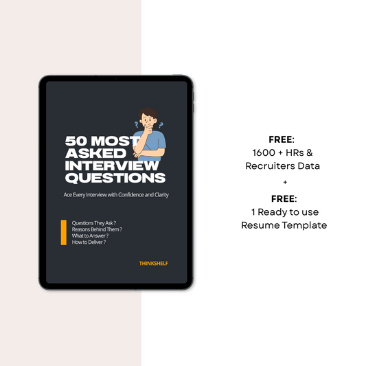 50 Most Asked Interview Questions - INTERVIEW GUIDE (e-BOOK)